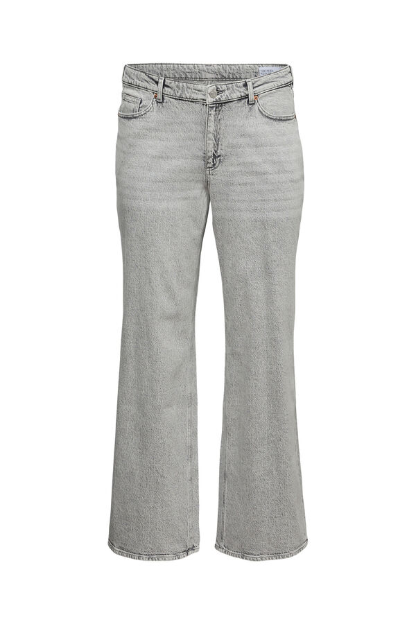 Vero Moda Curve Jeans flare Cinzento