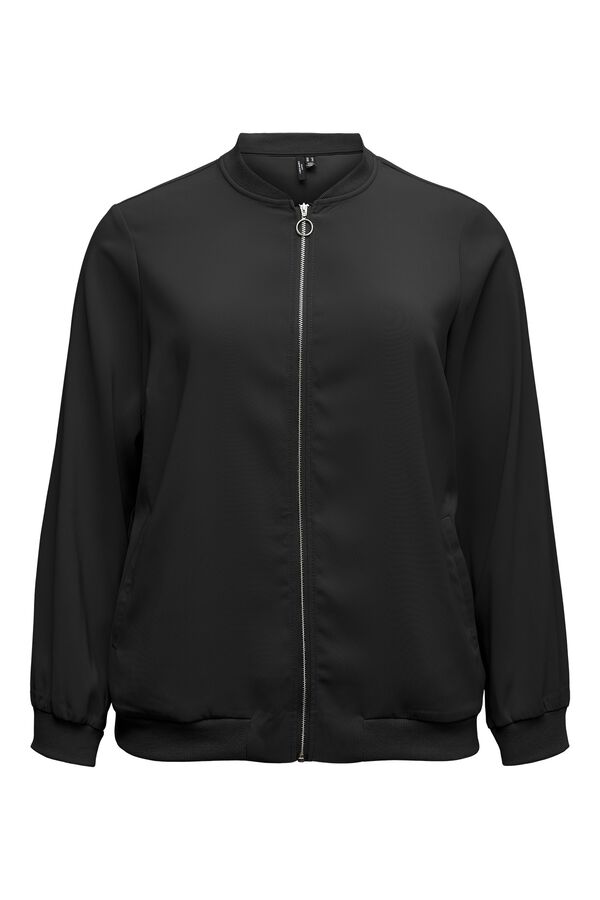 Vero Moda Curve Bomber fluida Preto