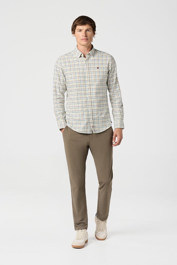 Williot Camisa de espiga aos quadrados Multicolorido