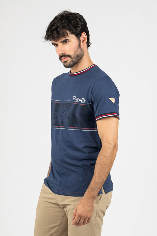 Privata Short sleeve T-shirt Navy