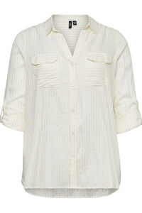 Vero Moda Curve Camisa de lurex tamanho grande