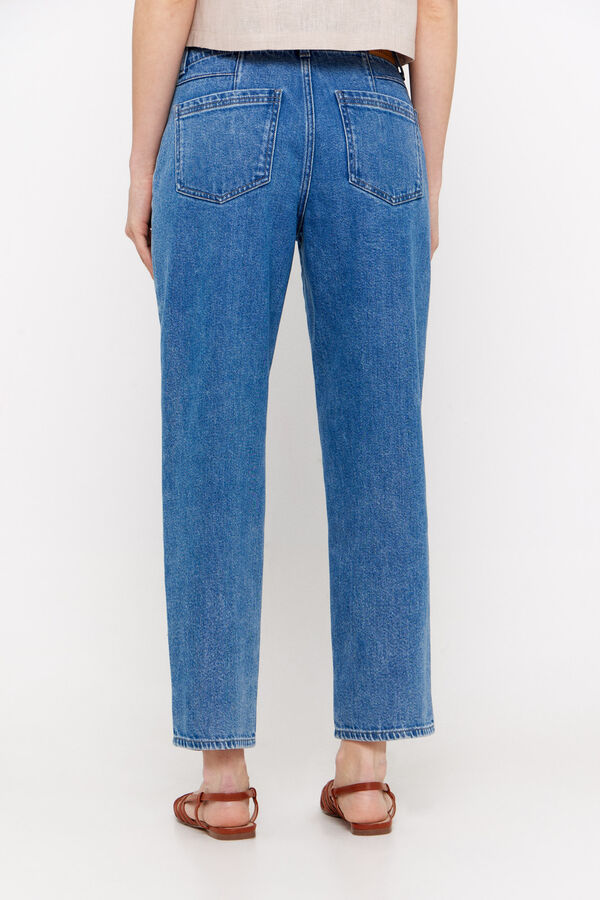 Cortefiel Carrot trousers Blue