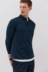 Cortefiel Regular fit polo shirt Navy