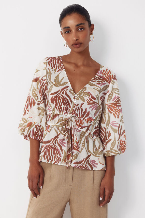 Blusa estampada