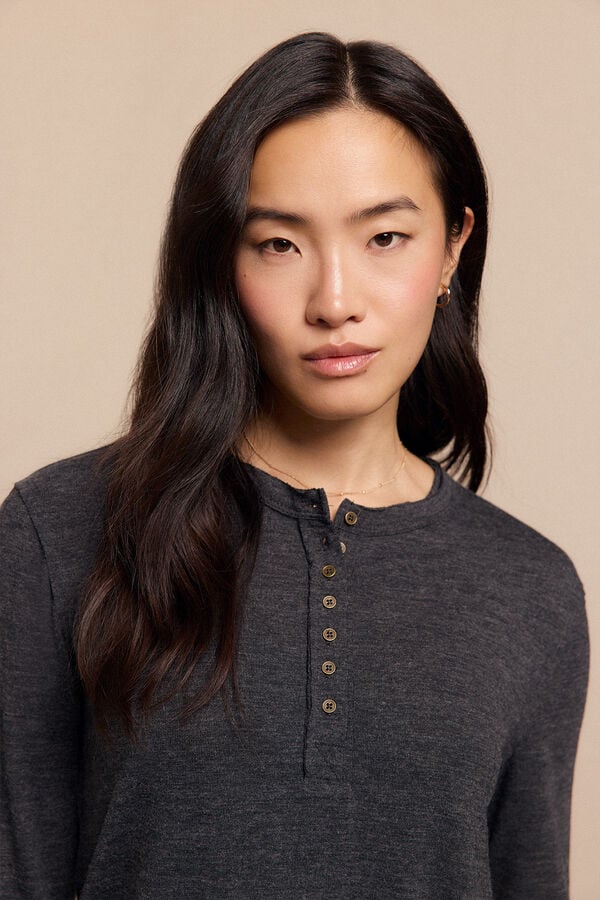 Slowlove Top baker Grey