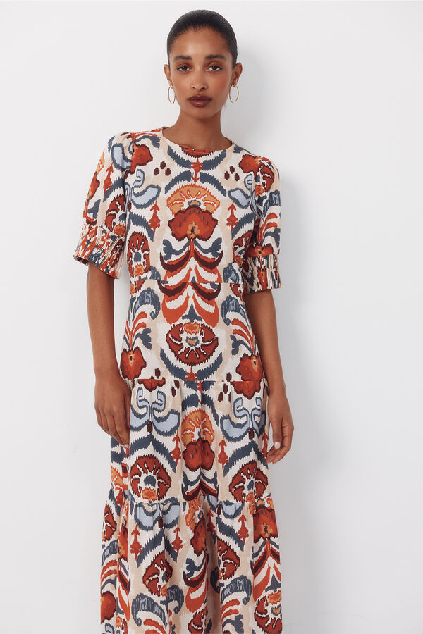 Cortefiel Printed blouse Multicolour