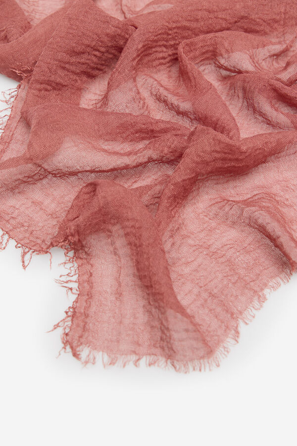 Cortefiel Rough scarf Coral