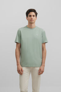 Cortefiel Camiseta raqueta geometrica Verde