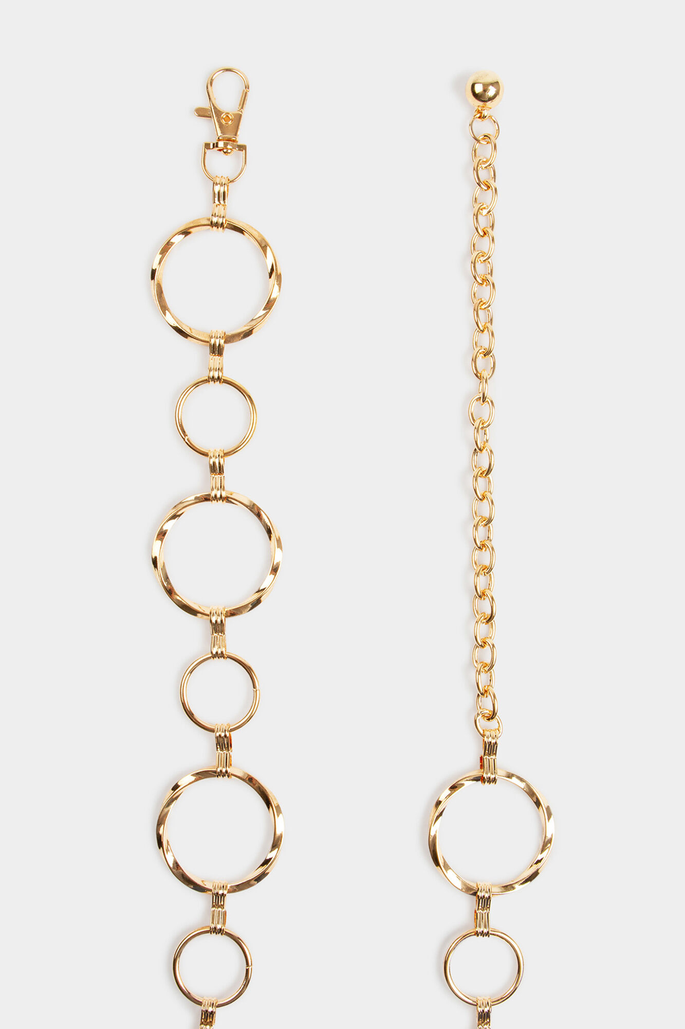 Morgan Cinto argolas de metal