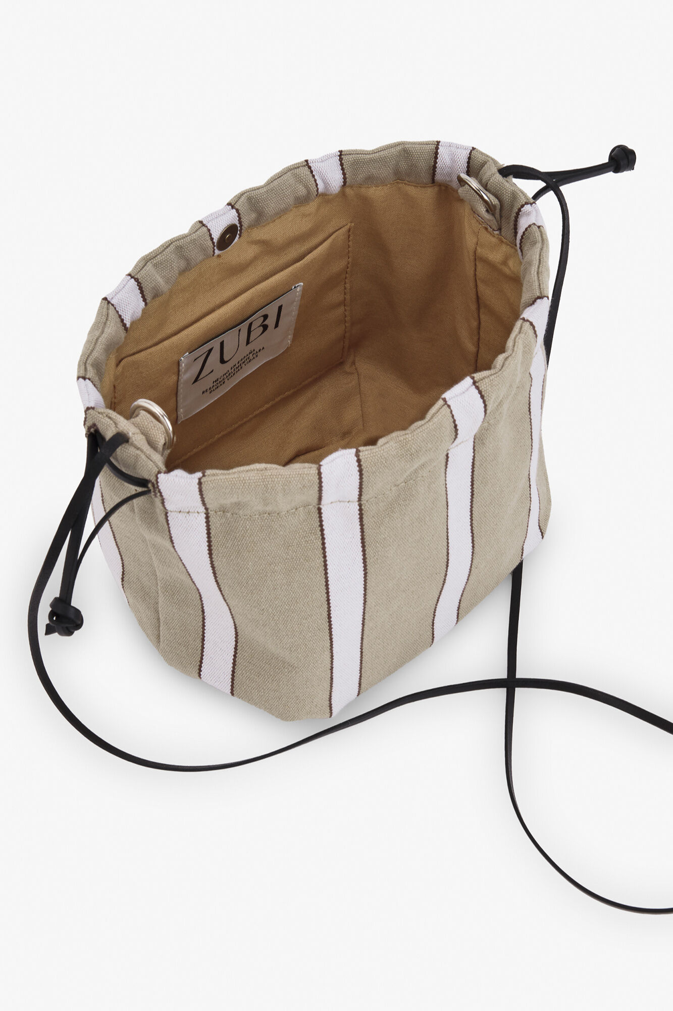 Zubi Bucket bag riscas