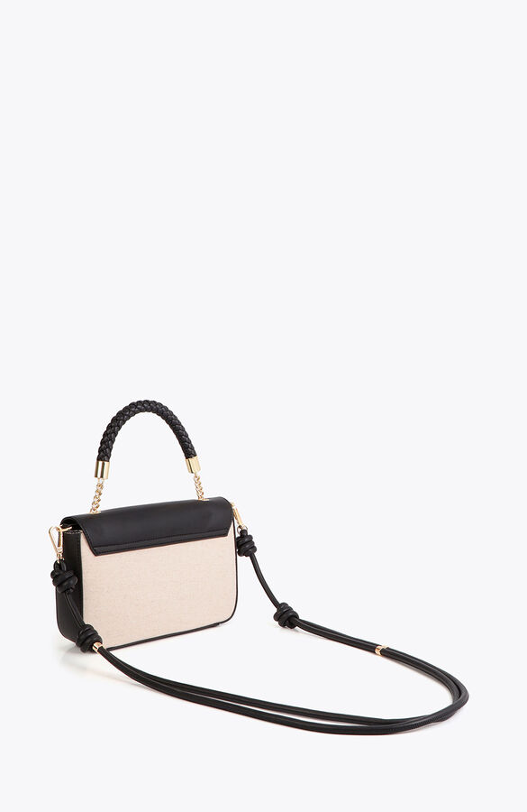 Lola Casademunt Mala a tiracolo com aba Preto