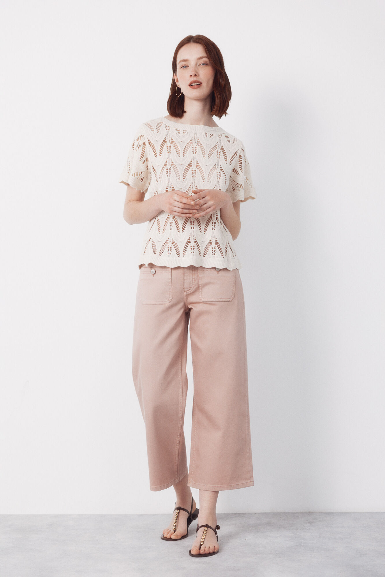 Cortefiel Top de crochet