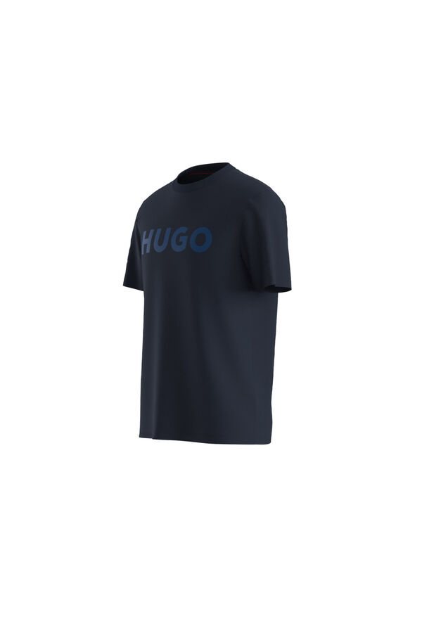 HUGO Short sleeve T-shirt Navy