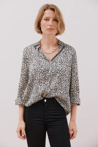Cortefiel Satin-finish shirt