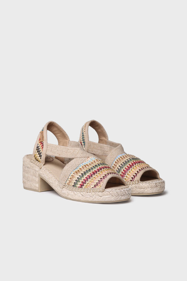 Toni Pons Sandália de salto com elástico Multicolorido