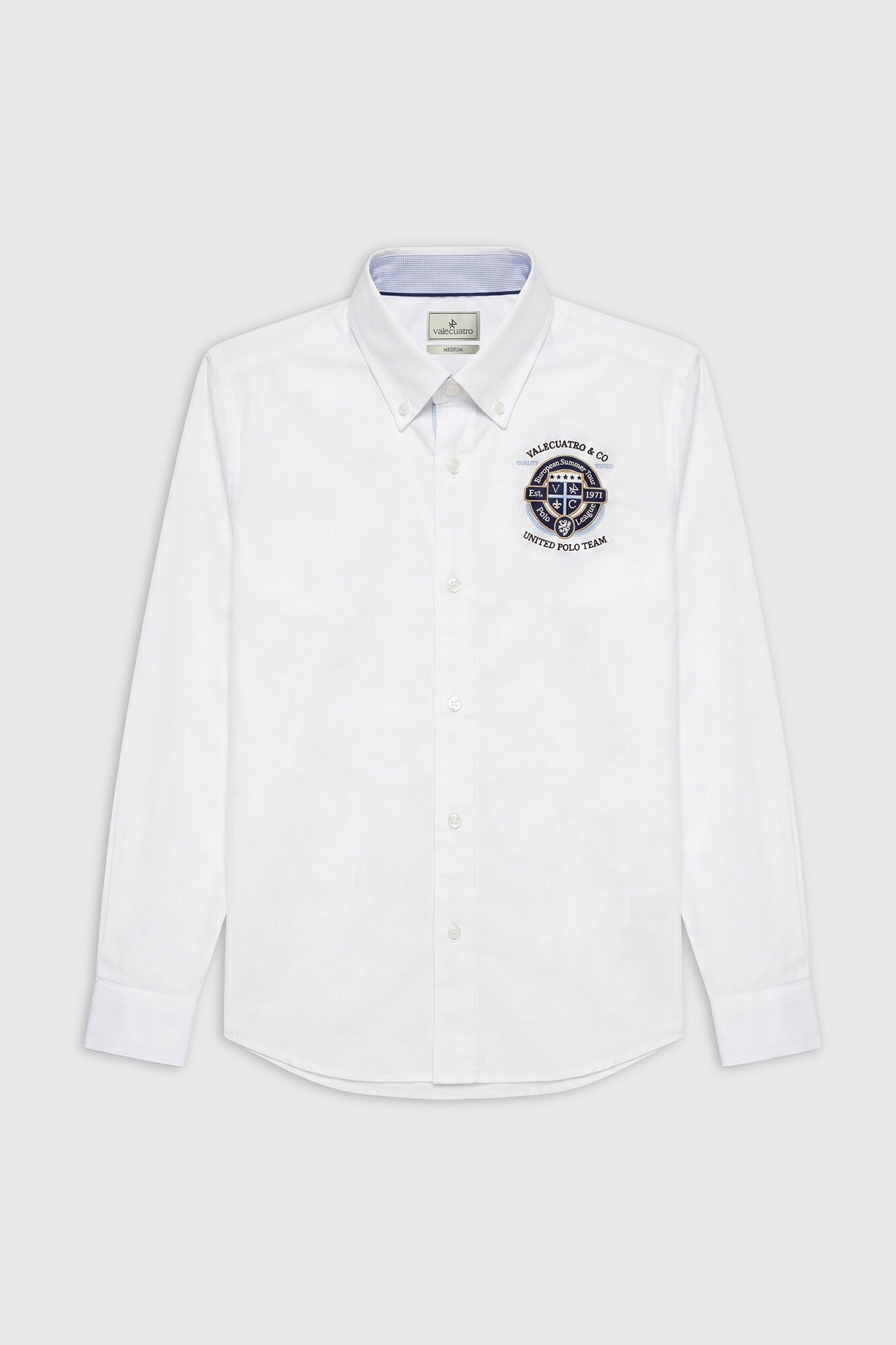 Valecuatro Camisa semibordada United Polo