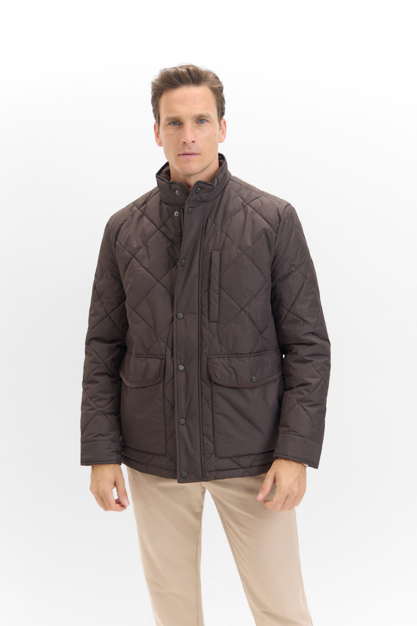Puffer jacket Men s jackets gilets and waistcoats Cortefiel