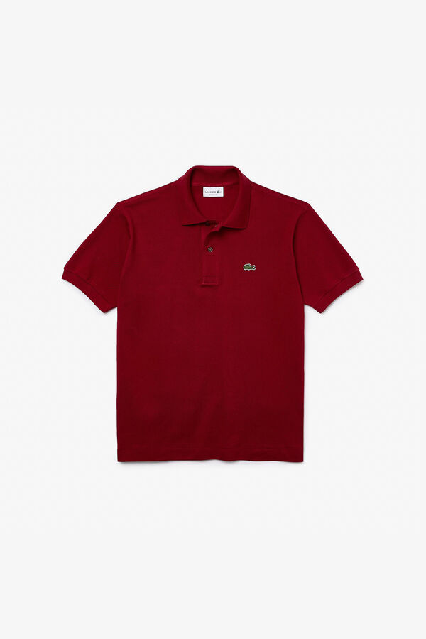 Cortefiel Classic Polo Shirt Red