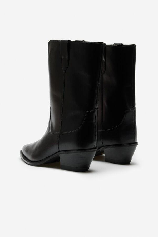 Cortefiel Nappa boot Black