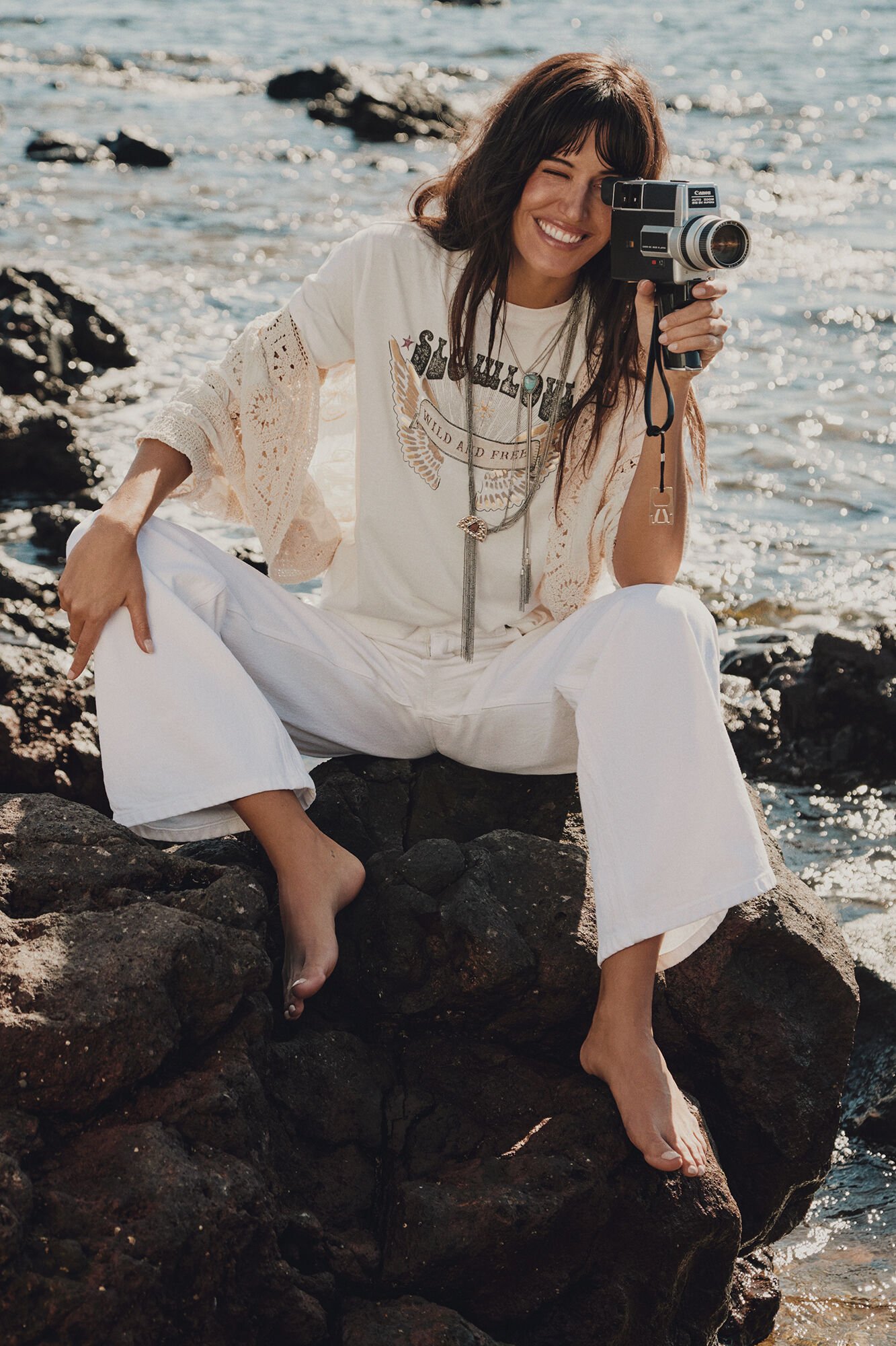 Slowlove Camiseta slowlove estampada