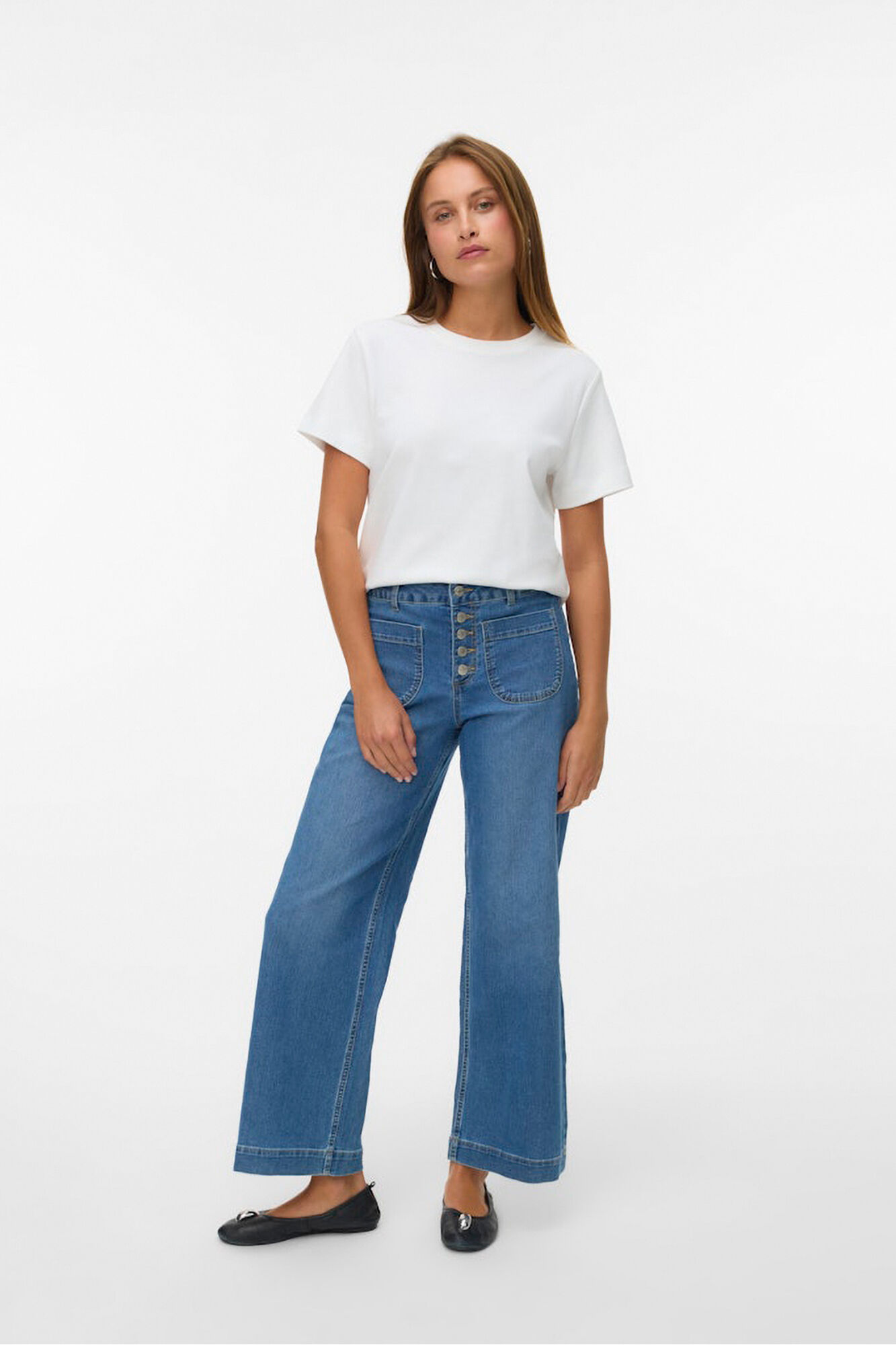 Vero Moda Jeans retos bolsos frontais