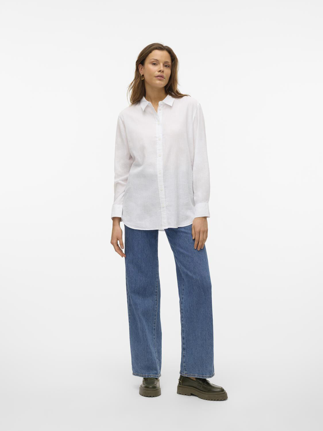 Camisa de mujer manga larga versase Blusas de mujer Cortefiel