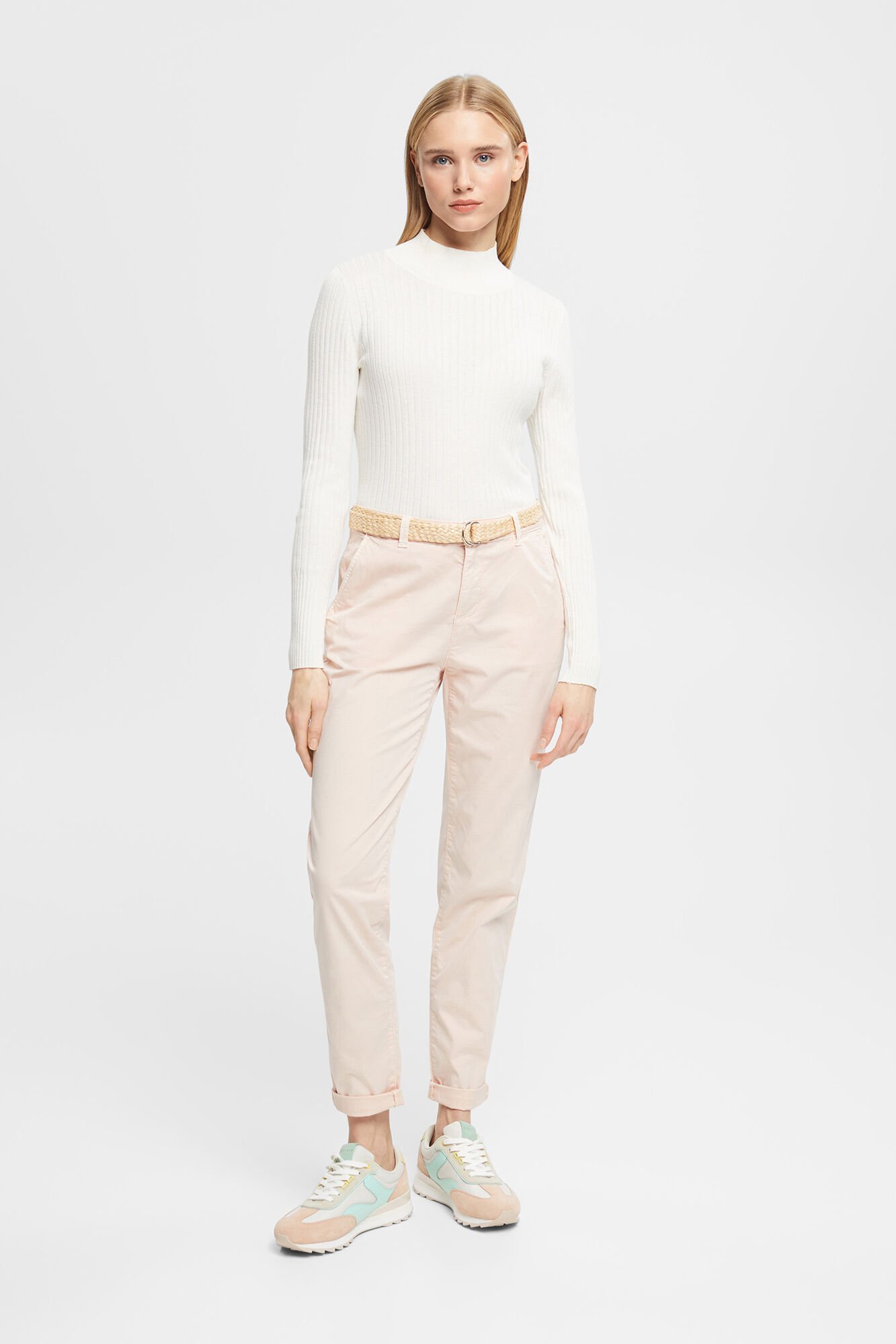 Pantalon blanco mujer cortefiel on sale