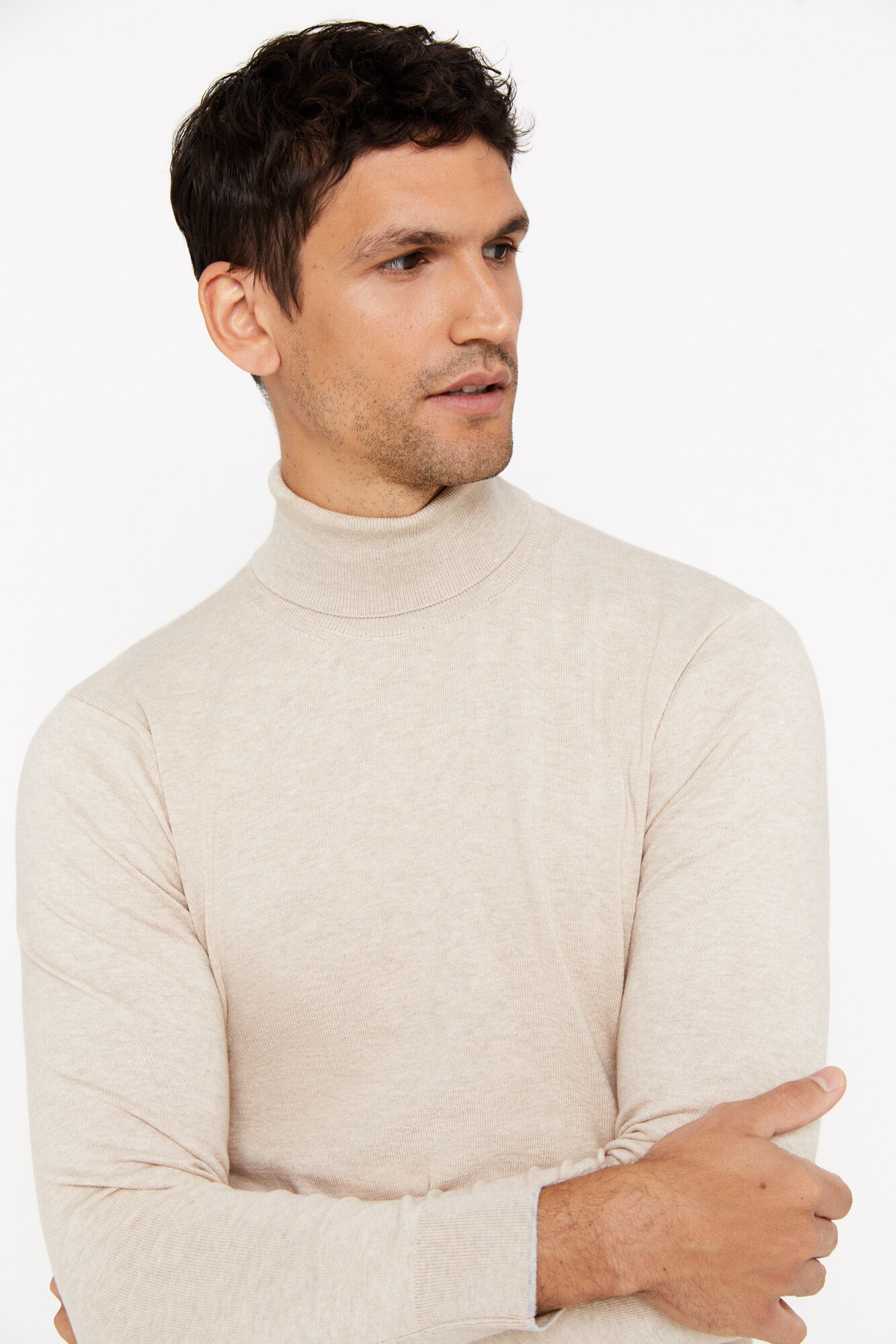 Cashmere and silk jumper top