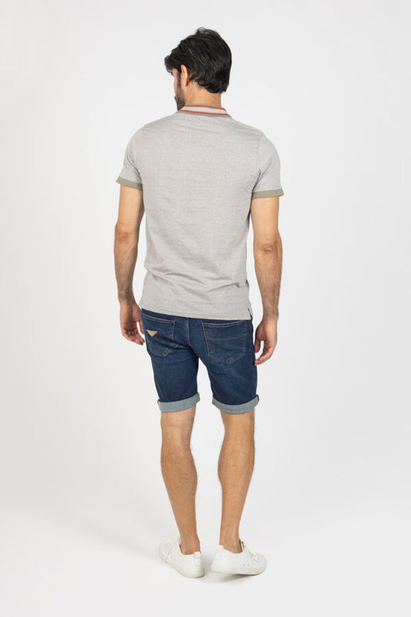 Privata Short sleeve polo shirt Grey