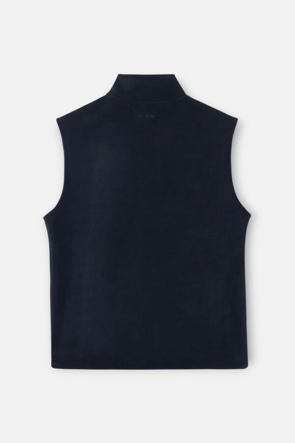 Silbon Fleece gilet Navy