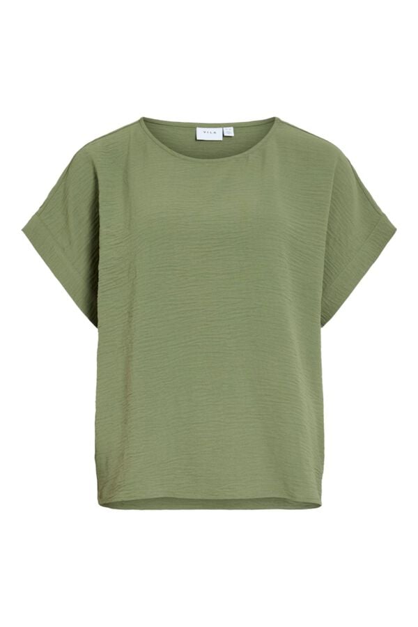 Vila Blusa de manga curta Verde
