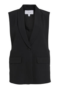 Cortefiel Tailored waistcoat Black