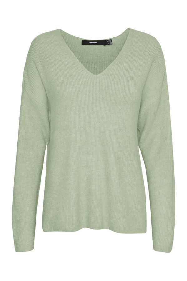 Vero Moda Camisola b&aacute;sica de malha Verde