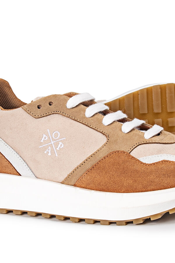 Popa Maguey suede sneakers Camel