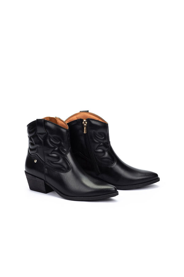 Pikolinos Botins de salto alto Preto