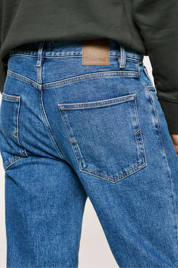 Selected Pantalón vaquero Straight Fit. Azul