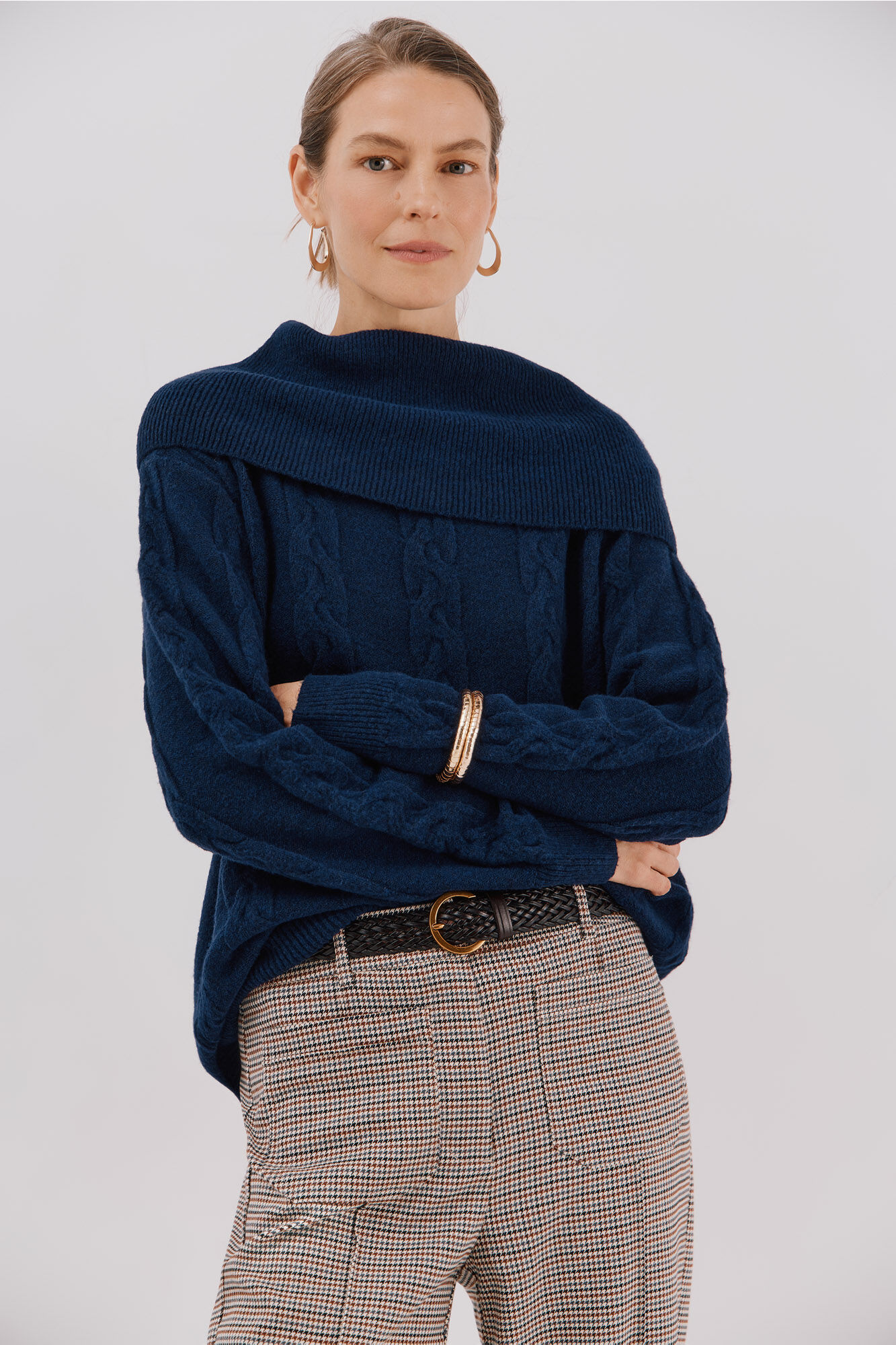 Cortefiel Wide neck sweater