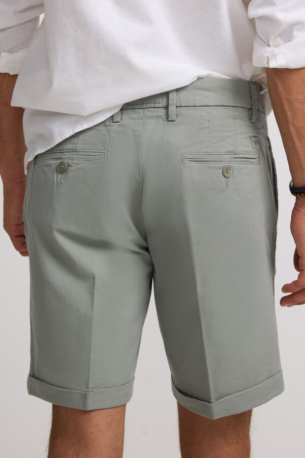 Silbon Bermudas cl&aacute;ssicas Verde