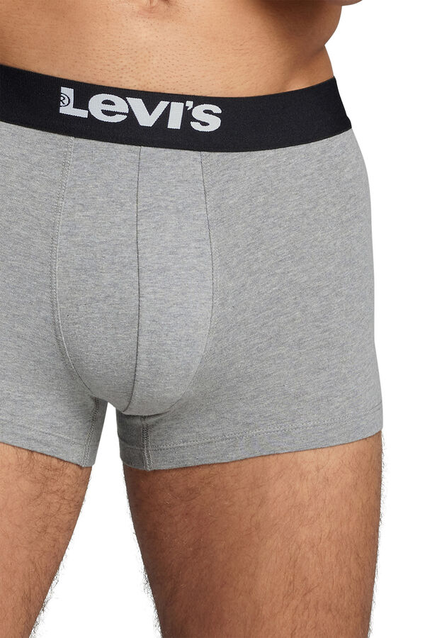 Levi's Pacote de 2 cuecas masculinos da Levi's® Cinzento