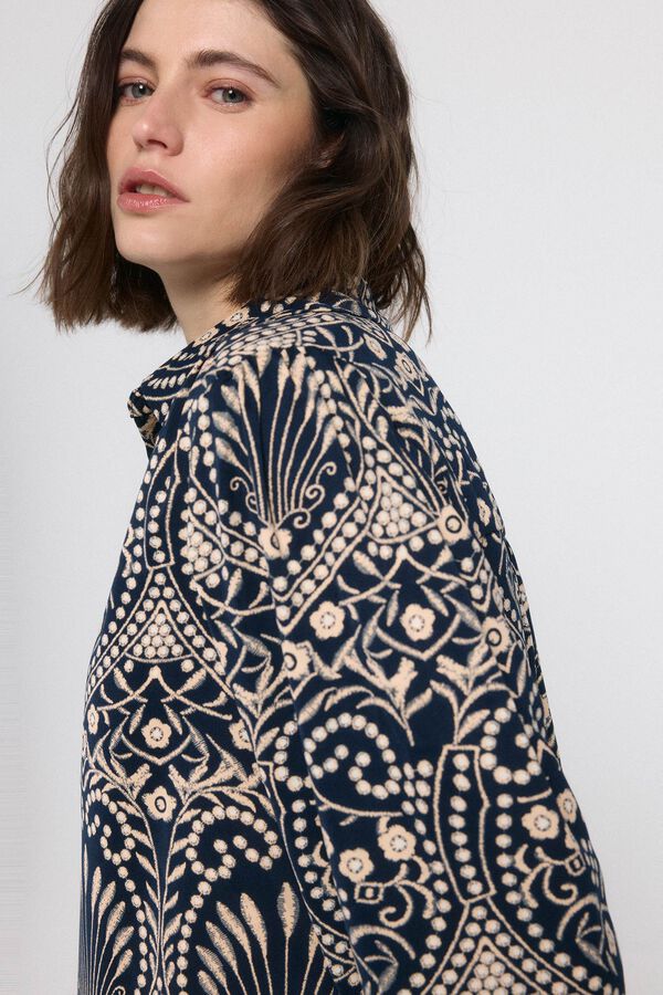 Vero Moda Camisa estampada Azul