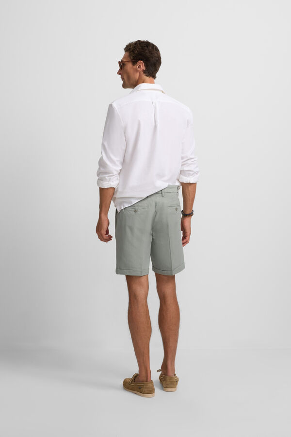 Silbon Bermudas cl&aacute;ssicas Verde