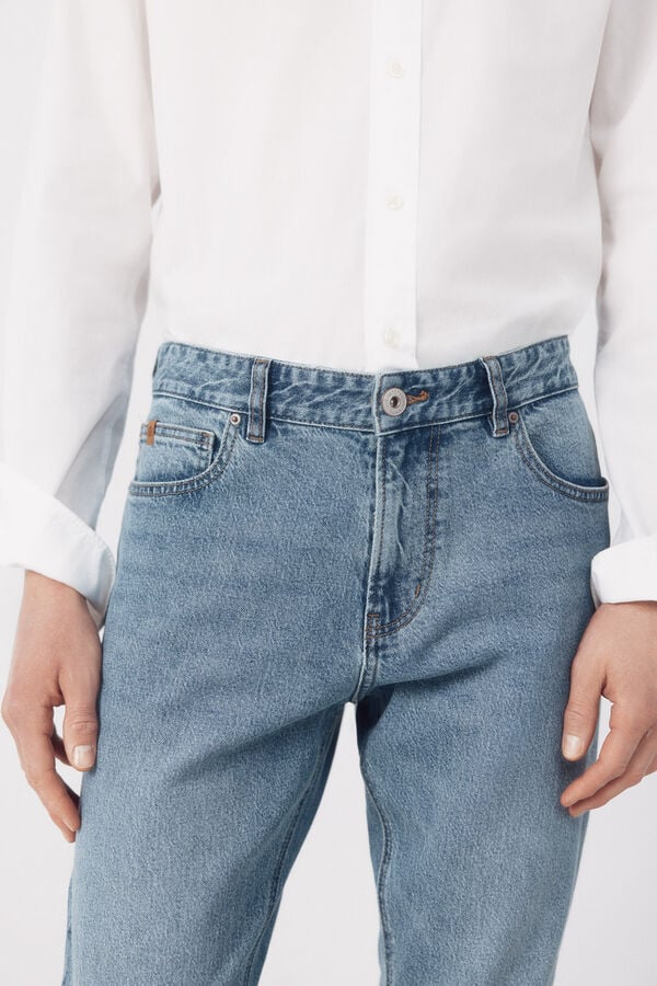 Cortefiel Pantal&oacute;n vaquero slim fit Azul