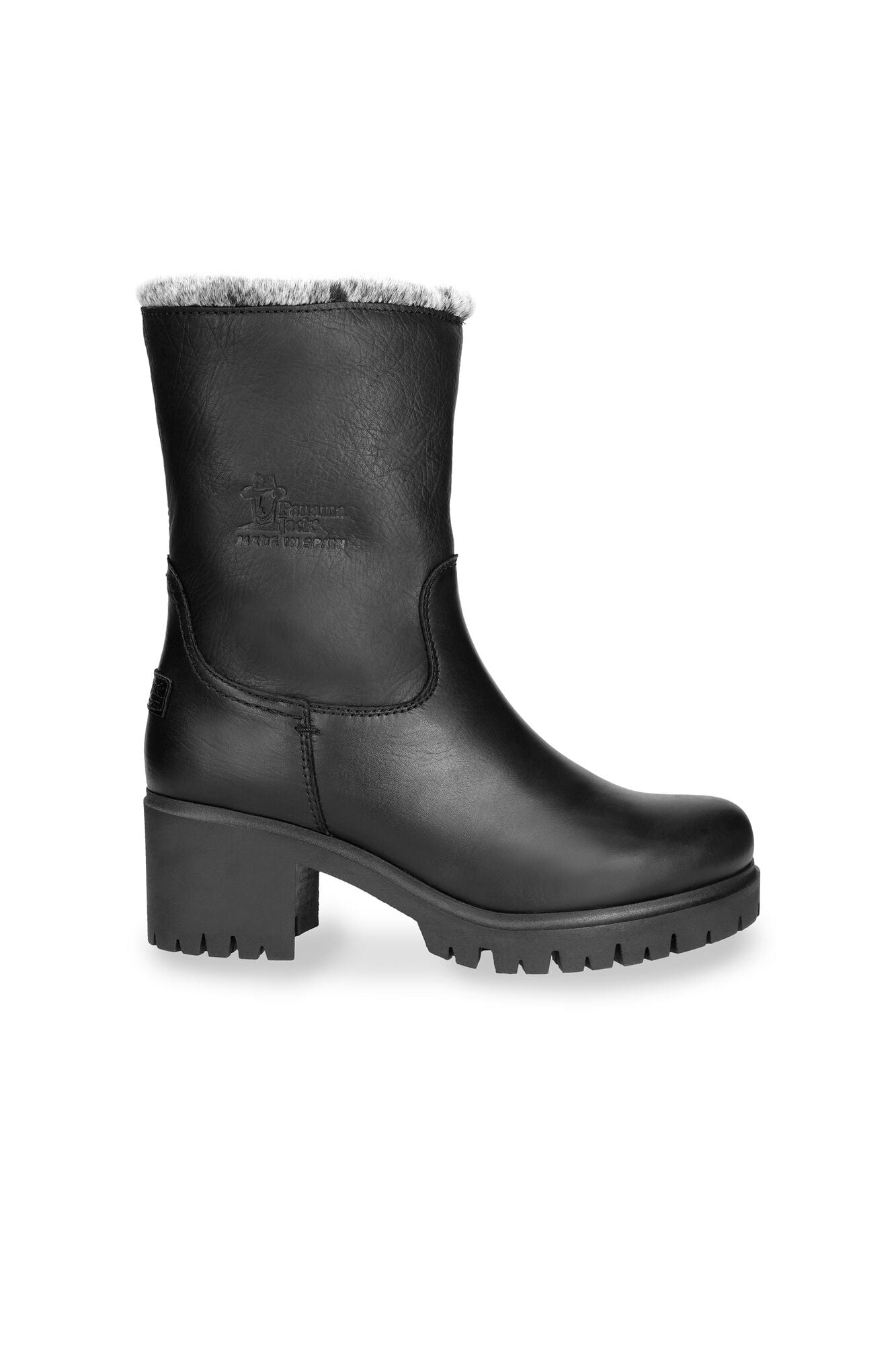 Panama Jack Botas de mulher com salto em pele napa