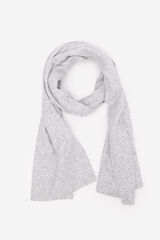Cortefiel Jersey-knit scarf Grey