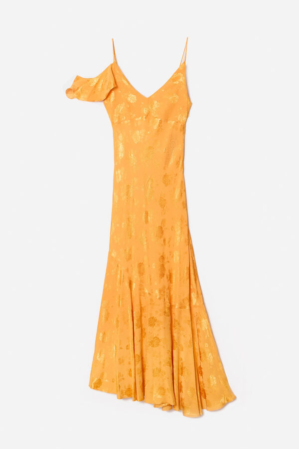 Cortefiel Michaela Event Collection dress Yellow
