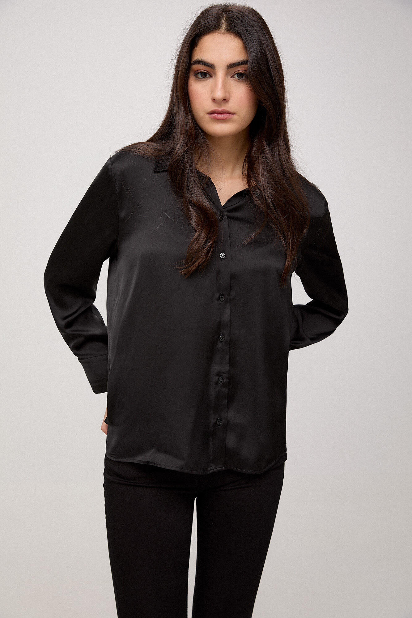 Cortefiel camisas mujer manga larga sales