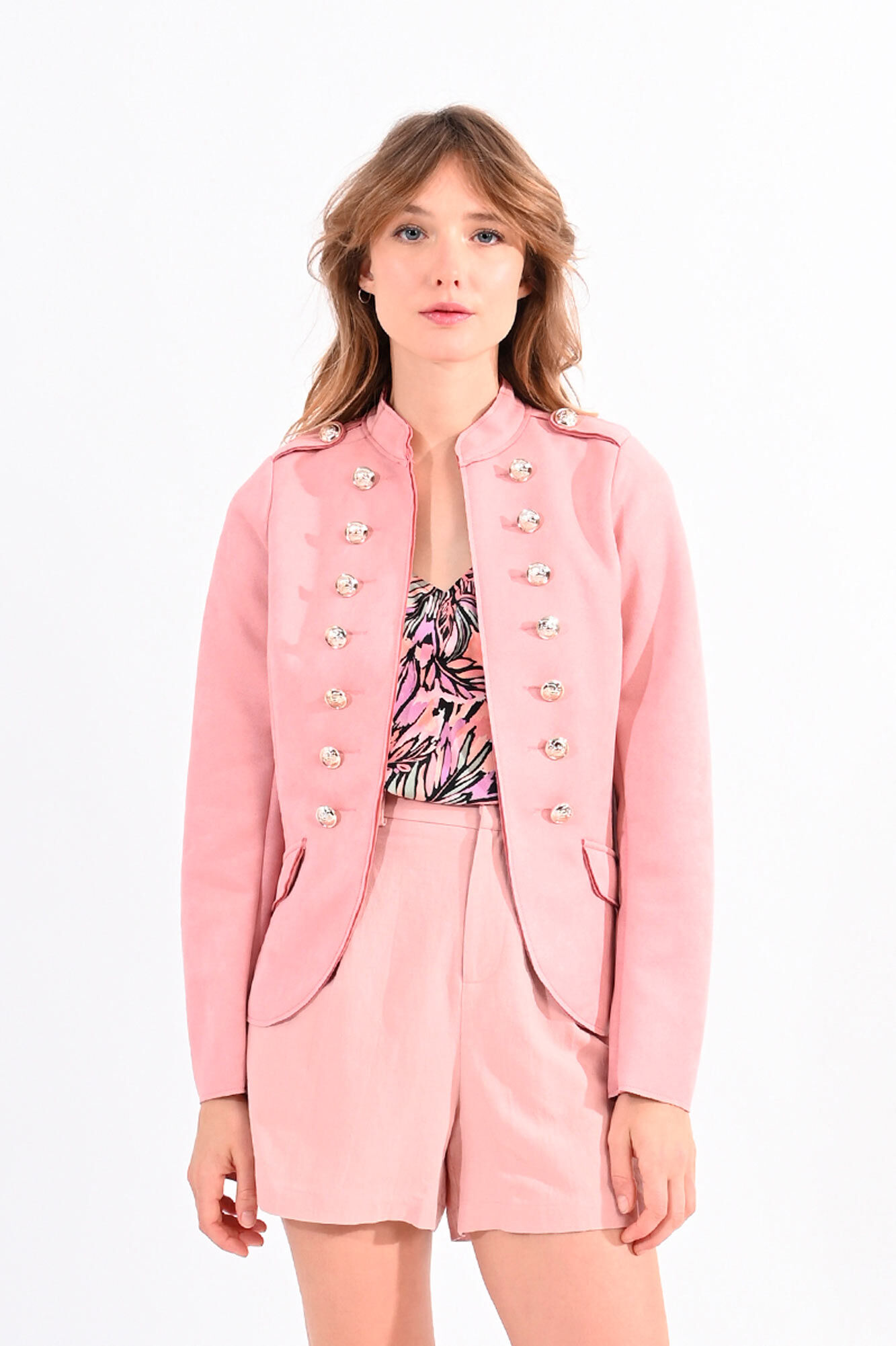 Military style jacket womens hot sale