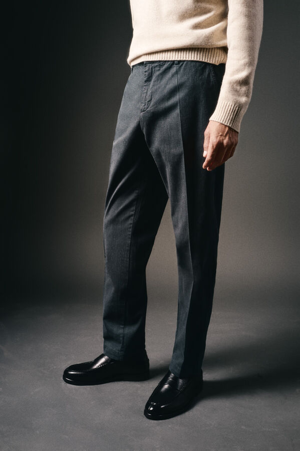 OOTO Calça calças chino coordenada Azul