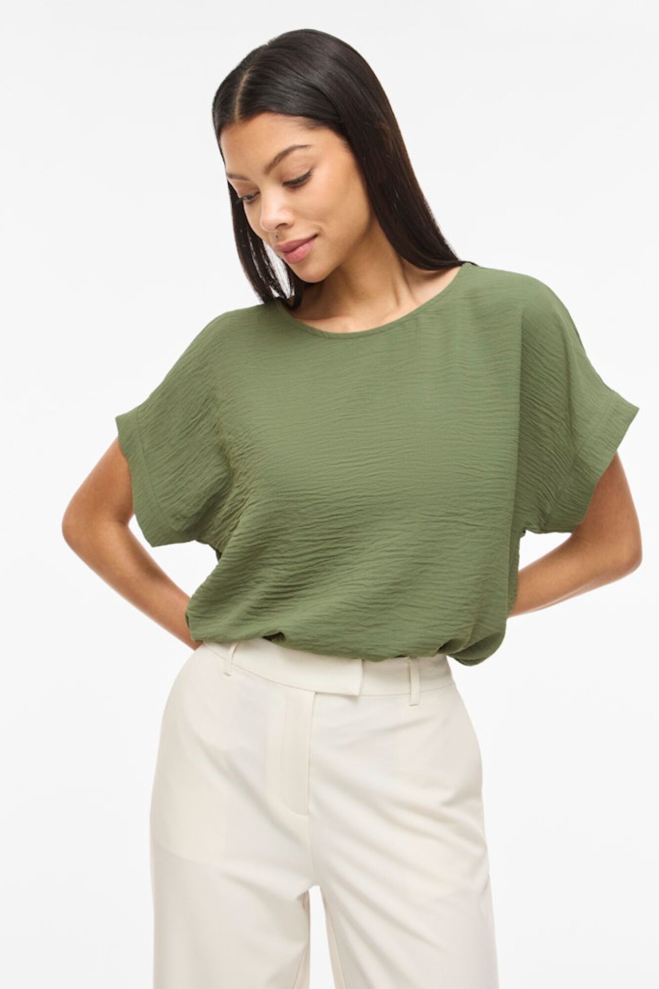 Vila Blusa de manga corta