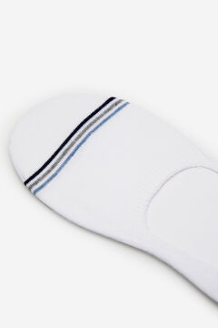 Cortefiel Plain no-show Coolmax socks White
